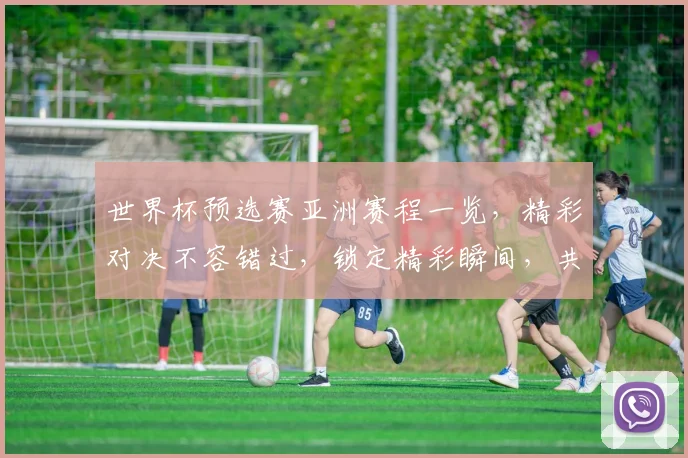 世界杯预选赛亚洲赛程一览，精彩对决不容错过，锁定精彩瞬间，共赴足球盛宴